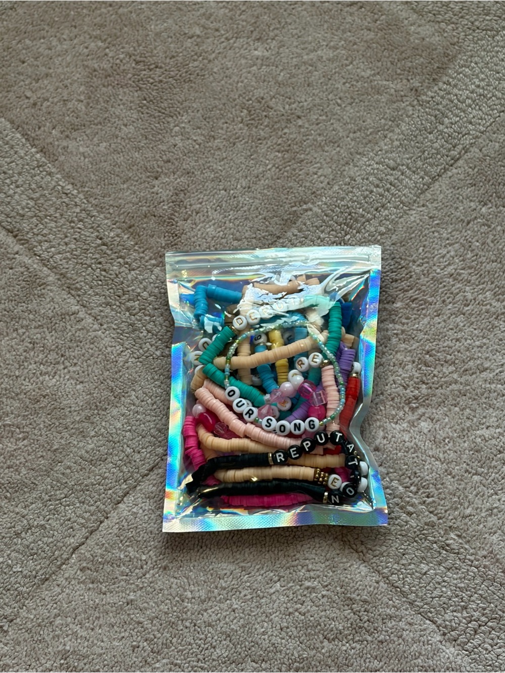 Assorted Multicolor Beaded Bracelet Pack